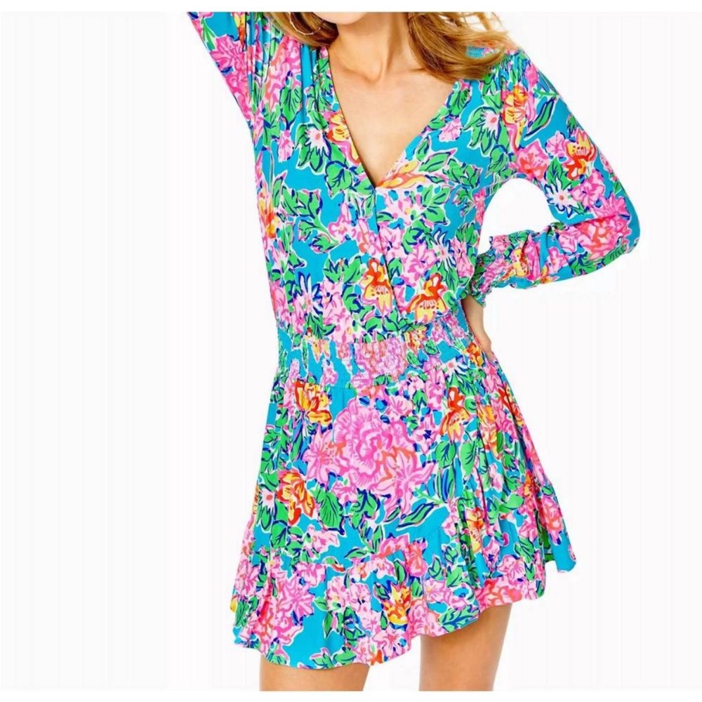Lilly Pulitzer Peggy floral romper